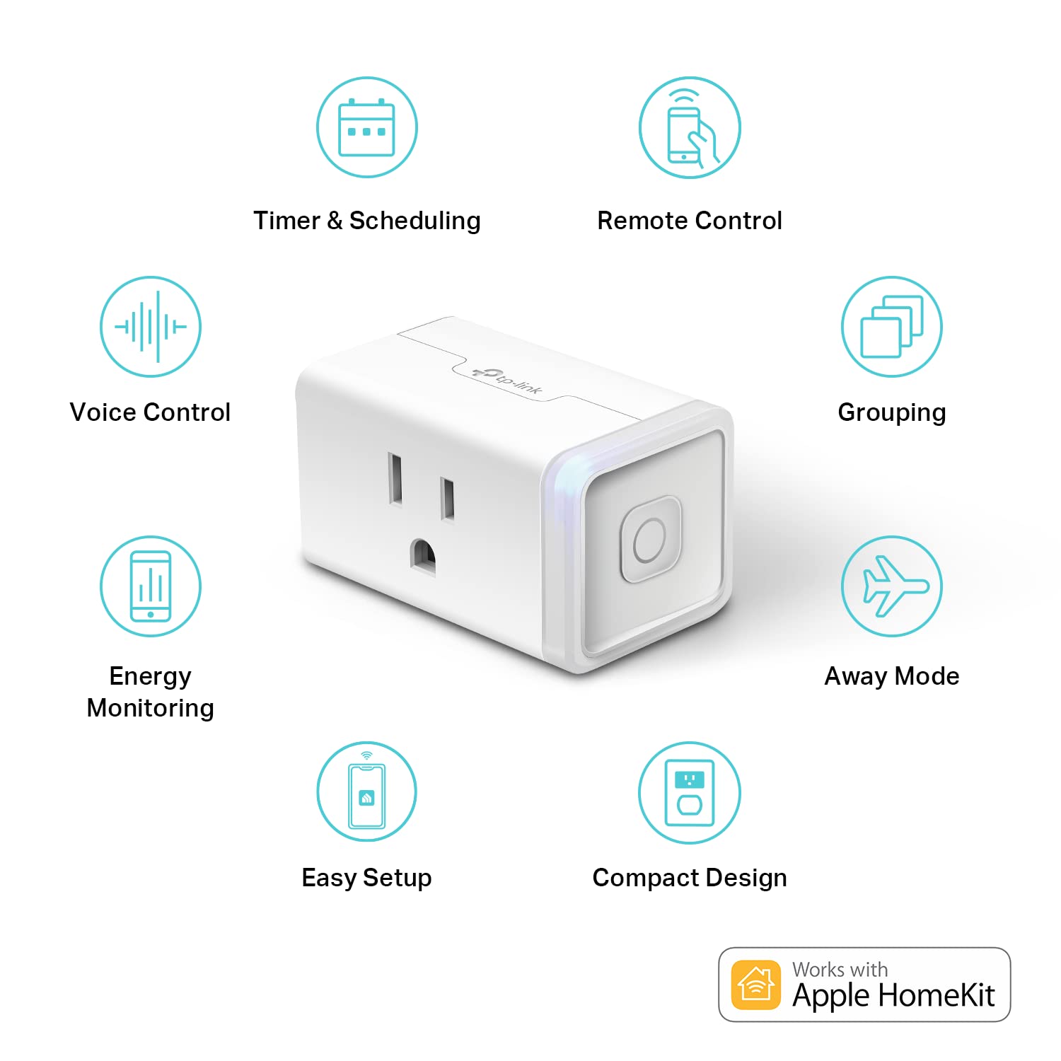 Kasa Smart Plug Mini 15A